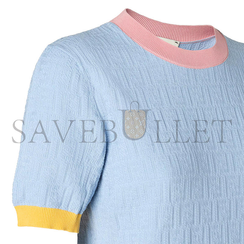 F**di jumper light blue fzxf25aw4sf1w0k